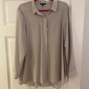 Eileen Fisher Silk Button Down